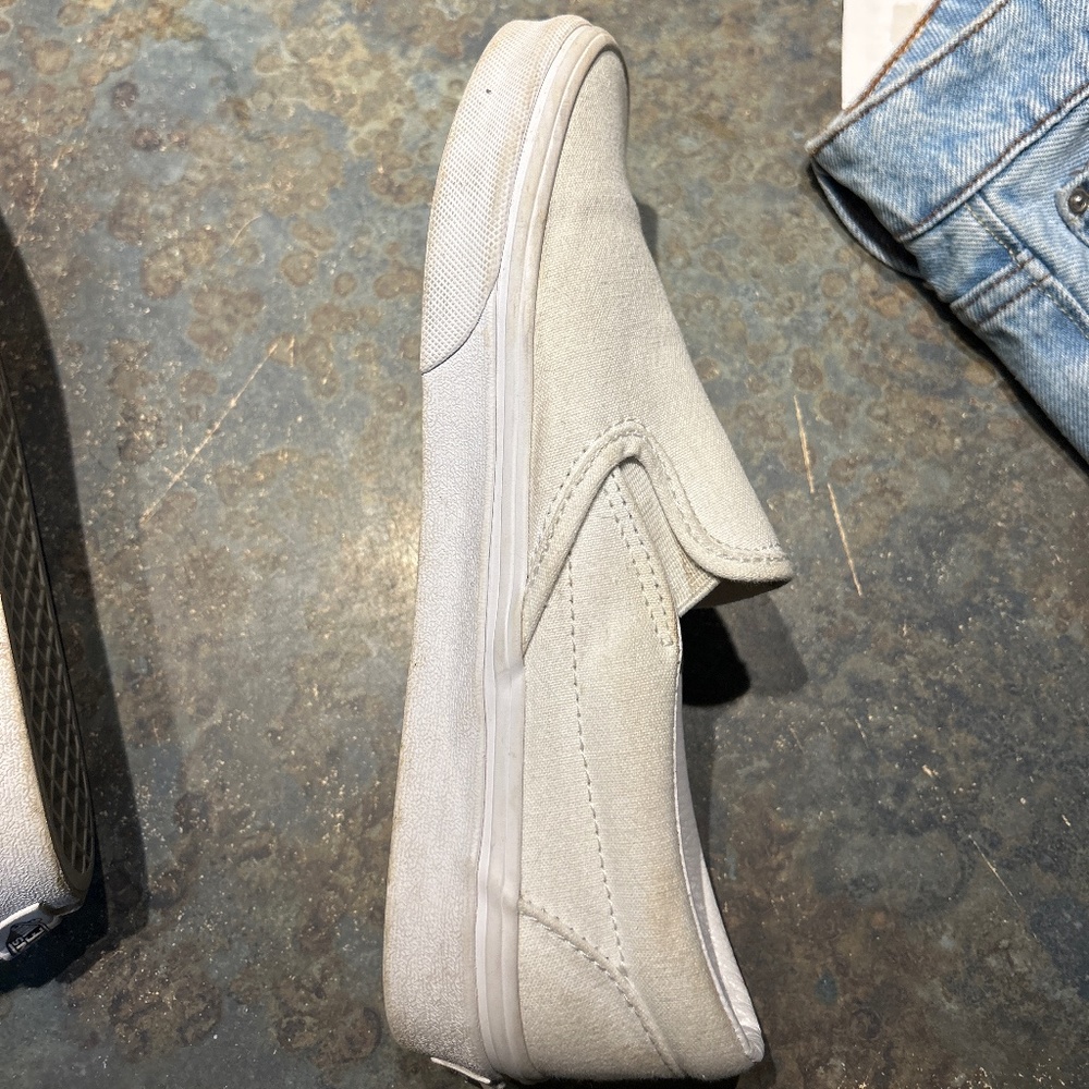 White Vans Slip-ons - Picture 4 of 5